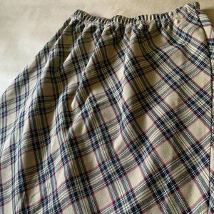 Plaid skirt